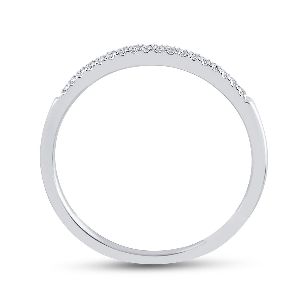 14k White Gold Round Diamond Teardrop Cluster 3-Piece Bridal Wedding Ring Band Set 1/2 Cttw