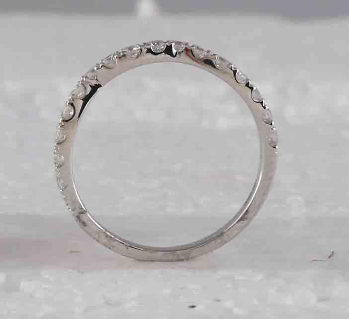 14kt Two-tone Gold Princess Diamond Bridal Wedding Ring Band Set 2-3/4 Cttw