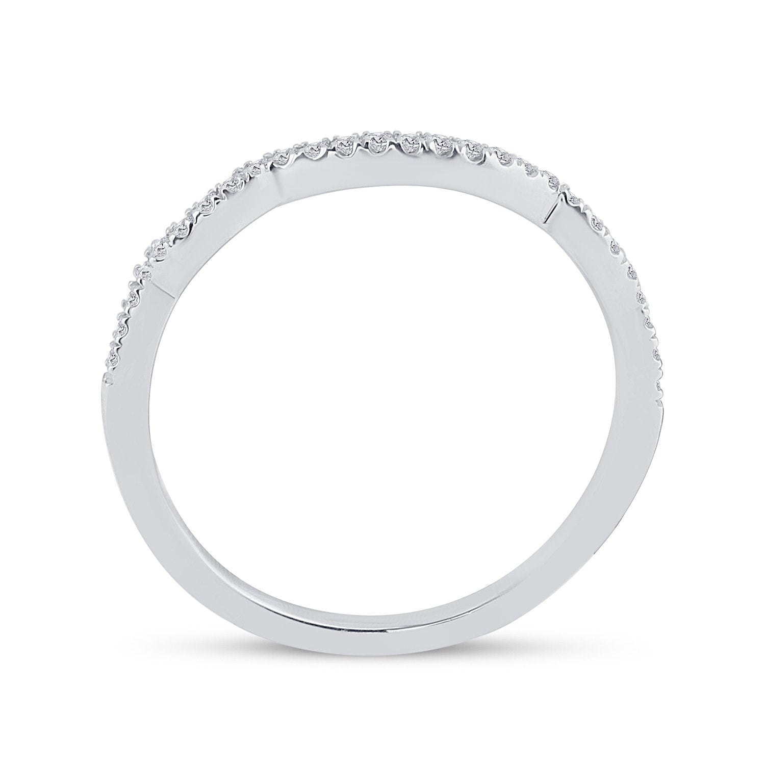 14kt Two-tone Gold Round Diamond Bridal Wedding Ring Band Set 1 Cttw