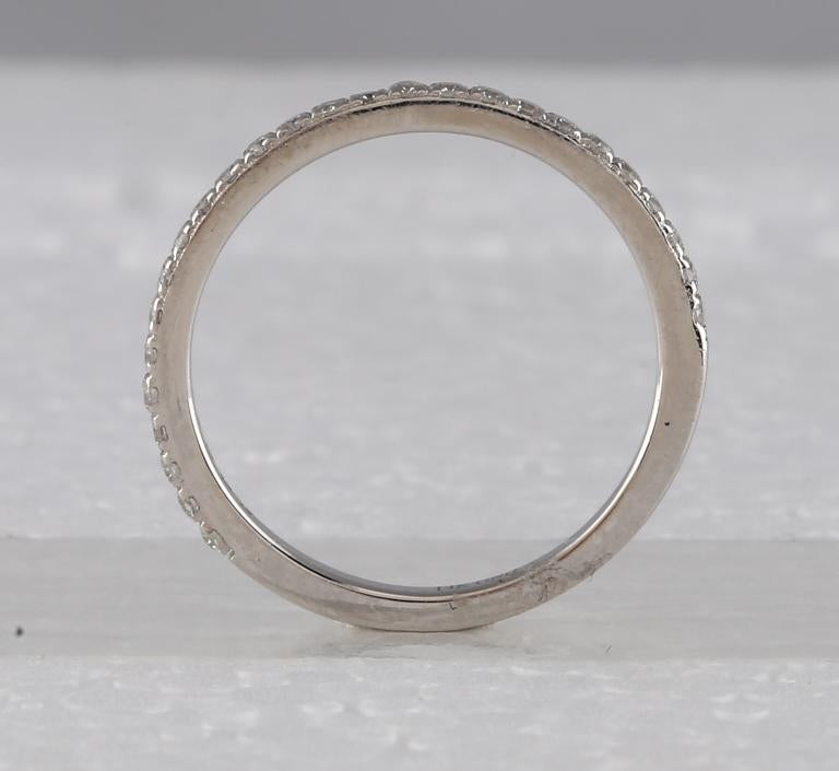 14kt White Gold Round Diamond Bridal Wedding Ring Band Set 2-1/3 Cttw