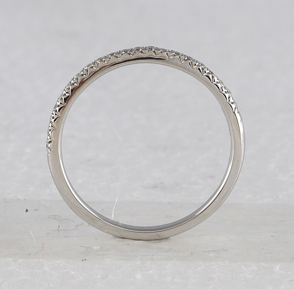 10kt White Gold Round Diamond Bridal Wedding Ring Band Set 1 Cttw